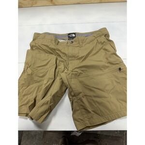 The North Face Horizon Utility Shorts in tan or khaki nylon Sz36 367c